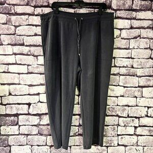 Chico's Zenergy Gray Crop Sweatpants Size XL